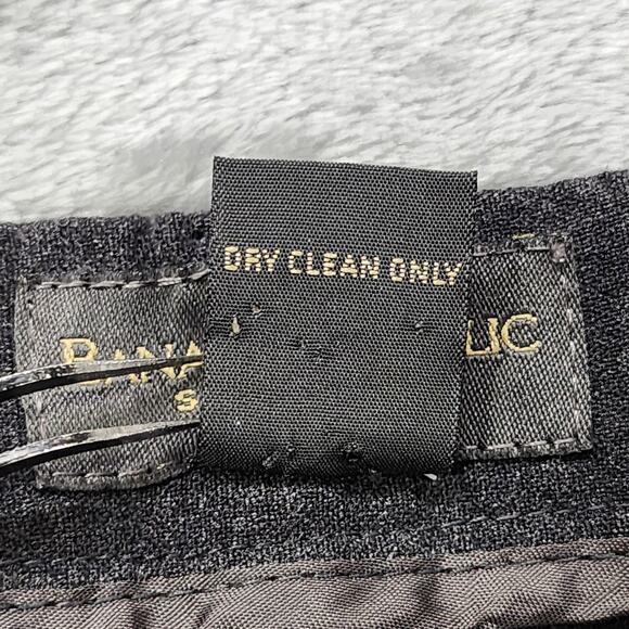 Banana Republic Pants Womens 6 Gray Italian Stretch Wool High Rise Wide Leg - Picture 5 of 10